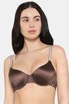 Wacoal Padded Regular Wired 3/4Th Coverage T-Shirt Bra - Dark Brown — thumbnail 2
